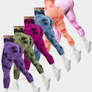 Set De 6 Leggings  Cómodas. Talla L