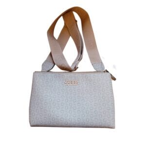 Bolsa Crossbody Guess Doble Cierre Para Mujer Original