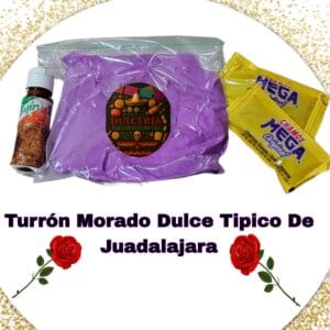 Turron Morado Dulce Tipico De Juadalajara