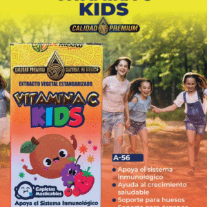 Vitamina C Kids Cont. 60 Capletas Masticables